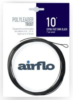 Airflo Trout 10' Polyleader -Fly Fishing Sale Store 10 Extra Fast sink