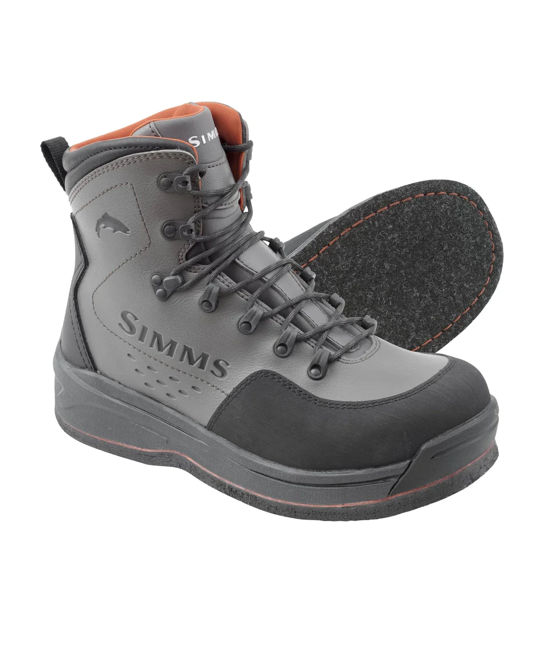 Simms Simm's - M's Freestone Wading Boots - Felt Soles - Gunmetal 1 Simms Simm's - M's Freestone Wading Boots - Felt Soles - Gunmetal