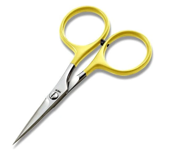 Tiemco Razor Scissors - Gold, Half-serrated 1 Tiemco Razor Scissors - Gold, Half-serrated