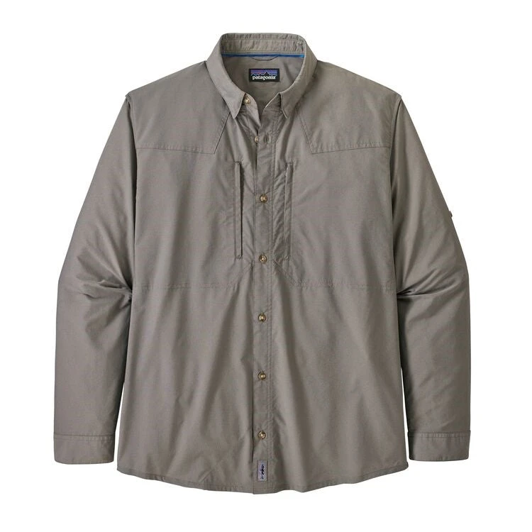 Patagonia Long-Sleeved Sun Stretch Shirt - Hex Grey 1 Patagonia Long-Sleeved Sun Stretch Shirt - Hex Grey