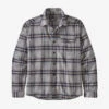 Patagonia Light Weight Fjord Flannel - Lawrence Salt Grey
