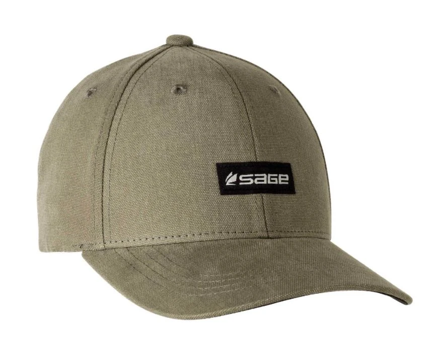 Sage 6-Panel Logo Hat - Olive 1 Sage 6-Panel Logo Hat - Olive