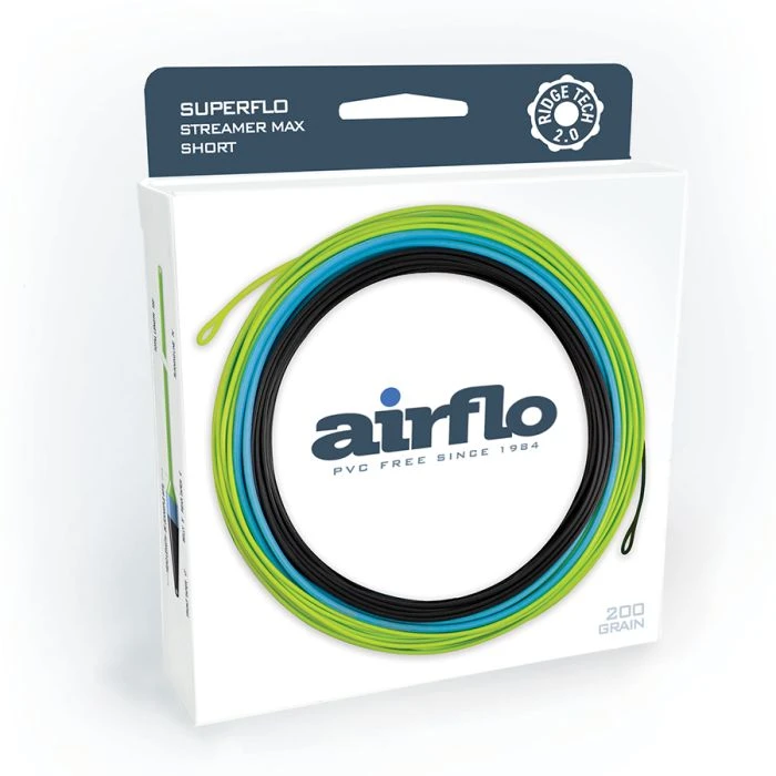 Airflo Superflo Ridge 2.0 Streamer Max Short Fly Line 1 Airflo Superflo Ridge 2.0 Streamer Max Short Fly Line