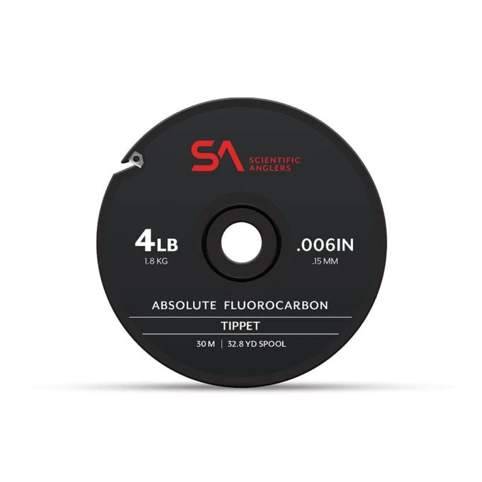 Scientific Anglers Absolute Fluorocarbon Tippet - 30m 1 Scientific Anglers Absolute Fluorocarbon Tippet - 30m