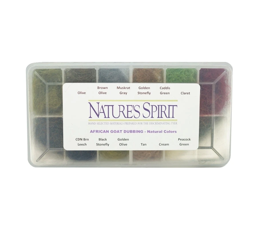 Nature's Spirit African Goat Dubbing Dispenser 1 Nature's Spirit African Goat Dubbing Dispenser