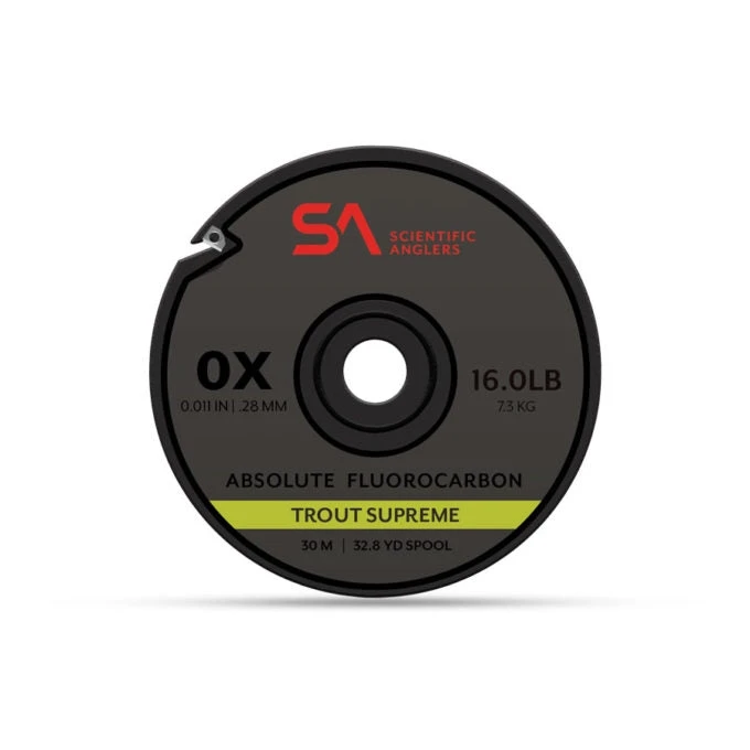 Scientific Anglers Absolute Trout Supreme Fluorocarbon - 30 Meters 1 Scientific Anglers Absolute Trout Supreme Fluorocarbon - 30 Meters