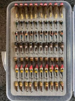 Fly Fish Food Custom Euro Nymph Box -Fly Fishing Sale Store Asst 1