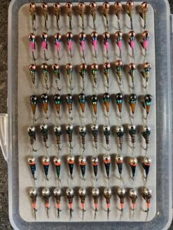 Fly Fish Food Custom Euro Nymph Box -Fly Fishing Sale Store Asst 2