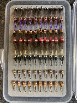 Fly Fish Food Custom Euro Nymph Box -Fly Fishing Sale Store Asst 3