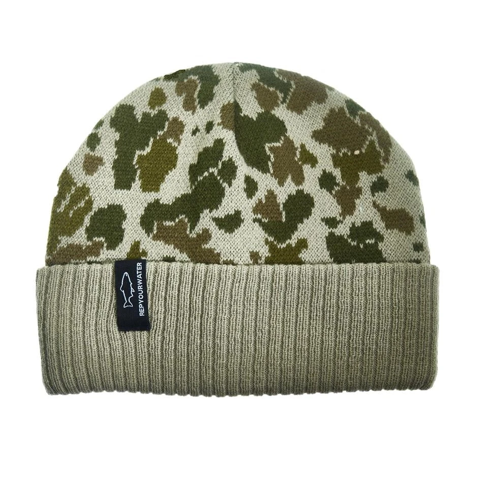 RepYourWater Camo Knit Hat 1 RepYourWater Camo Knit Hat