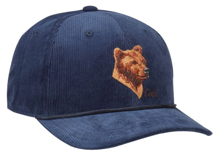 Coal Wilderness Low Corduroy Animal Snapback Cap 2 Coal Wilderness Low Corduroy Animal Snapback Cap - Image 2