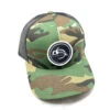 Fly Fish Food Black Logo Hat - Camo