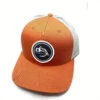 Fly Fish Food Black Logo Hat - Orange