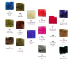 1oz Master Pack: Fish Hunter Premium Strung Marabou -Fly Fishing Sale Store FHMB 5
