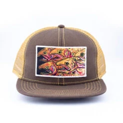 Art 4 All Golden Trout Trucker Hat