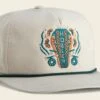 Howler Bros Unstructured Snapback Hat - Gator Chomp: Stone