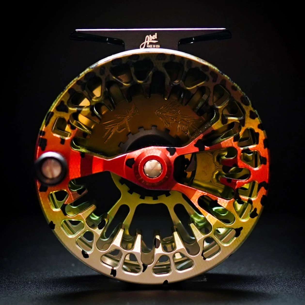 Abel Vaya Native Rainbow Fly Reel - 5/6 2 Abel Vaya Native Rainbow Fly Reel - 5/6 - Image 2