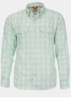Simms - Big Sky Long Sleeve Shirt -Fly Fishing Sale Store Light Green Nightfall