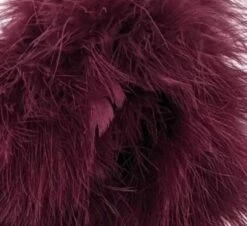 1oz Master Pack: Fish Hunter Premium Strung Marabou -Fly Fishing Sale Store Marabou Burgundy