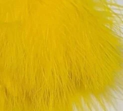1oz Master Pack: Fish Hunter Premium Strung Marabou -Fly Fishing Sale Store Marabou Lemon Yellow
