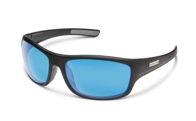 Smith Suncloud Milestone - Matte Black - Polarized Blue Mirror 1 Smith Suncloud Milestone - Matte Black - Polarized Blue Mirror