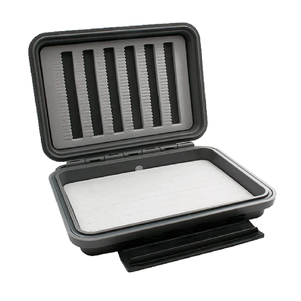 MFC Plan D Pocket MAX Fly Box - Steel Gray - Trout/Bonefish 1 MFC Plan D Pocket MAX Fly Box - Steel Gray - Trout/Bonefish