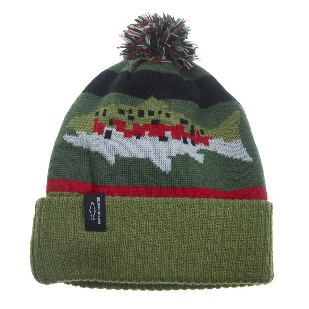 RepYourWater Digi Bow Knit Beanie 1 RepYourWater Digi Bow Knit Beanie