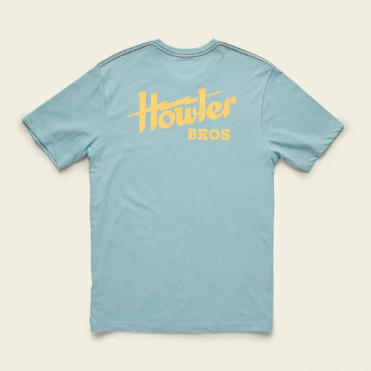 Howler Bros -Dual Howler T-Shirt - Seafoam Heather 1 Howler Bros -Dual Howler T-Shirt - Seafoam Heather