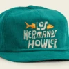 Howler Bros Unstructured Snapback Hat - Los Hermanos Pescado - Dark Teal