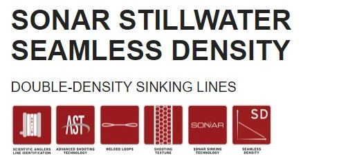 Scientific Anglers Sonar Stillwater Seamless Density Sinking Fly Line 3 Scientific Anglers Sonar Stillwater Seamless Density Sinking Fly Line - Image 3
