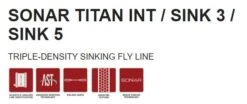 Scientific Anglers Sonar Titan Intermediate/Sink 3/Sink 5 Fly Line -Fly Fishing Sale Store SonarTitanI.3.5Tech