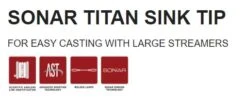 Scientific Anglers Sonar Titan Sink Tip Fly Line 6 Scientific Anglers Sonar Titan Sink Tip Fly Line -Fly Fishing Sale Store SonarTitanSinkTipTech