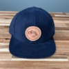 Fly Fish Food Logo Hat Corduroy - Navy