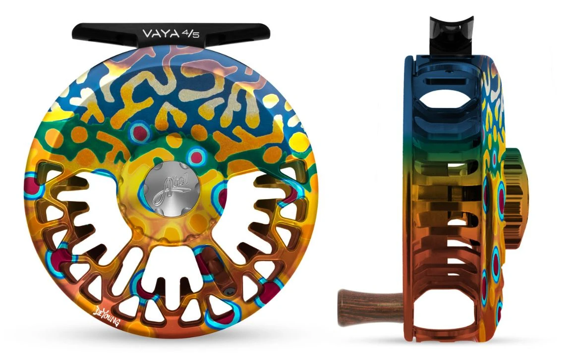 Abel Vaya De Young Brook Flank Fly Reel - 4/5 1 Abel Vaya De Young Brook Flank Fly Reel - 4/5