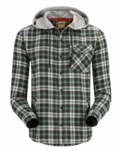 Simms M's Santee Flannel Hoody 6 Simms M's Santee Flannel Hoody -Fly Fishing Sale Store forest