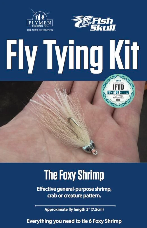 Hareline Fly Tying Kit - The Foxy Shrimp 1 Hareline Fly Tying Kit - The Foxy Shrimp