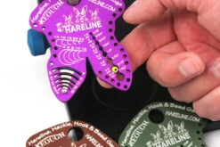 Hareline Hackle, Hook & Bead Gauge -Fly Fishing Sale Store hhbgb