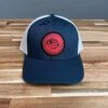 Fly Fish Food Logo Hat - Navy And White