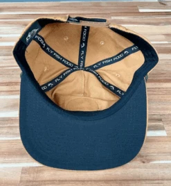 VIRTUE Fly Fish Food Rooster Patch Hat - Light Brown 5 VIRTUE Fly Fish Food Rooster Patch Hat - Light Brown -Fly Fishing Sale Store lbr3