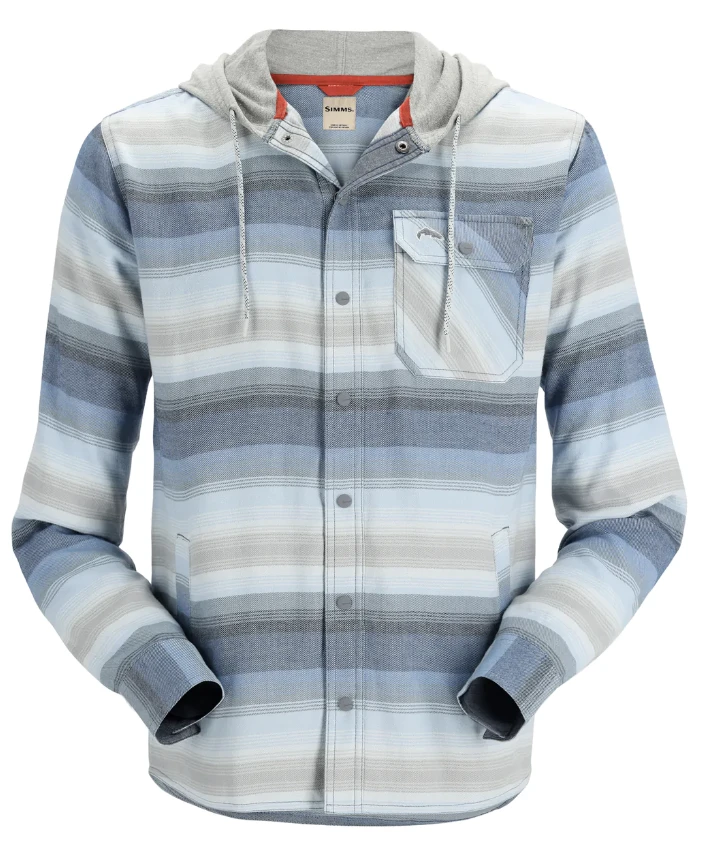 Simms M's Santee Flannel Hoody 1 Simms M's Santee Flannel Hoody