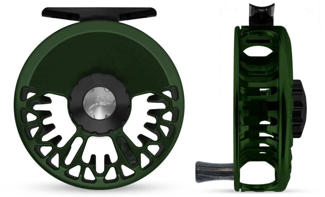 Abel Vaya Deep Green Fly Reel - 5/6 1 Abel Vaya Deep Green Fly Reel - 5/6