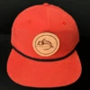 Fly Fish Food Logo Hat - Rust/Black