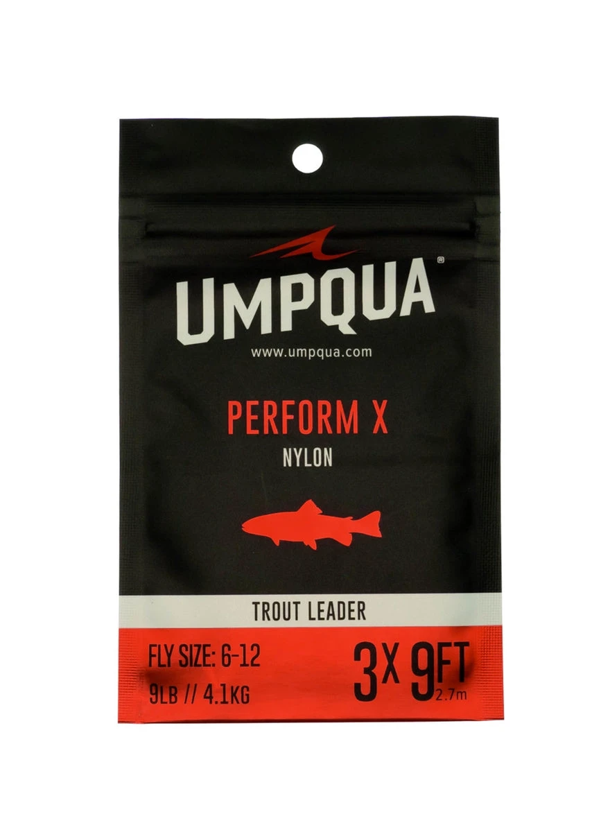 Umpqua Perform X Trout Leader 9' - 3 Pack 1 Umpqua Perform X Trout Leader 9' - 3 Pack